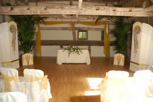 Ceremony at Bateman's Barn