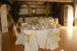 Afternoon reception at Bateman's Barn
