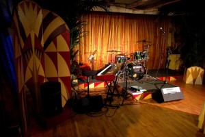Evening reception at Bateman's Barn